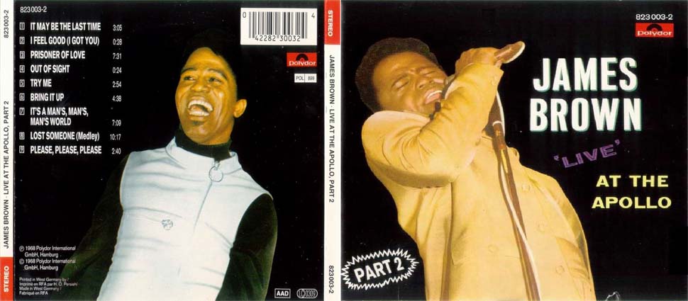 James BROWN Live At The Apollo (Part 2)